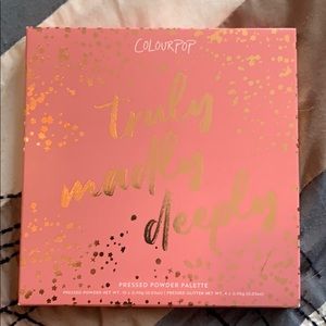 Colourpop truly madly deeply palette